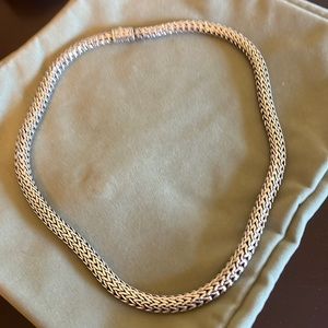 John Hardy thick classic sterling silver chain